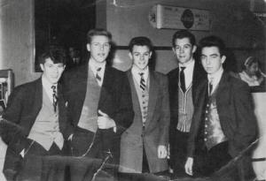Swindon Teddy Boys en el " Hammersmith Palais". Londres, 1955.