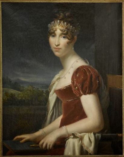 1803-1806. Hortense de Beauharnais, Empress Josephine's beautiful, talented daughter